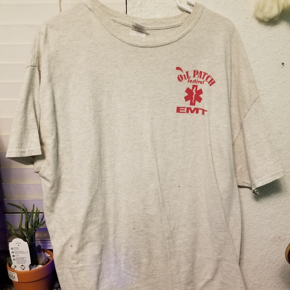 White EMT T-shirt